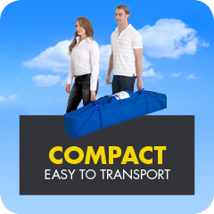Compact and easy to transport